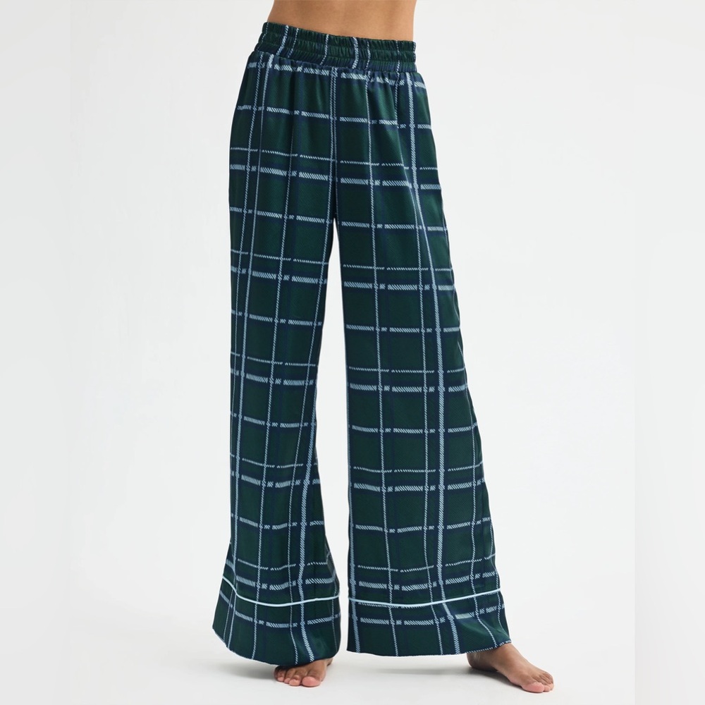 Plaid Green Pants